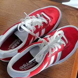 Red 8 1/2 Adidas womens shoes